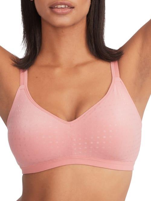 Warners Womens Easy Does It Underarm-Smoothing Wireless Lightly Lined Comfort Bra RM3911F Product Image