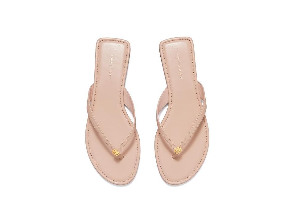 Womens Classic Caprine Leather Flip Flops Product Image