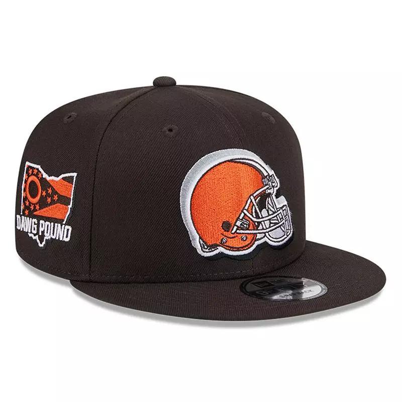 Mens New Era Cleveland s 2024 NFL Draft 9FIFTY Snapback Hat Product Image