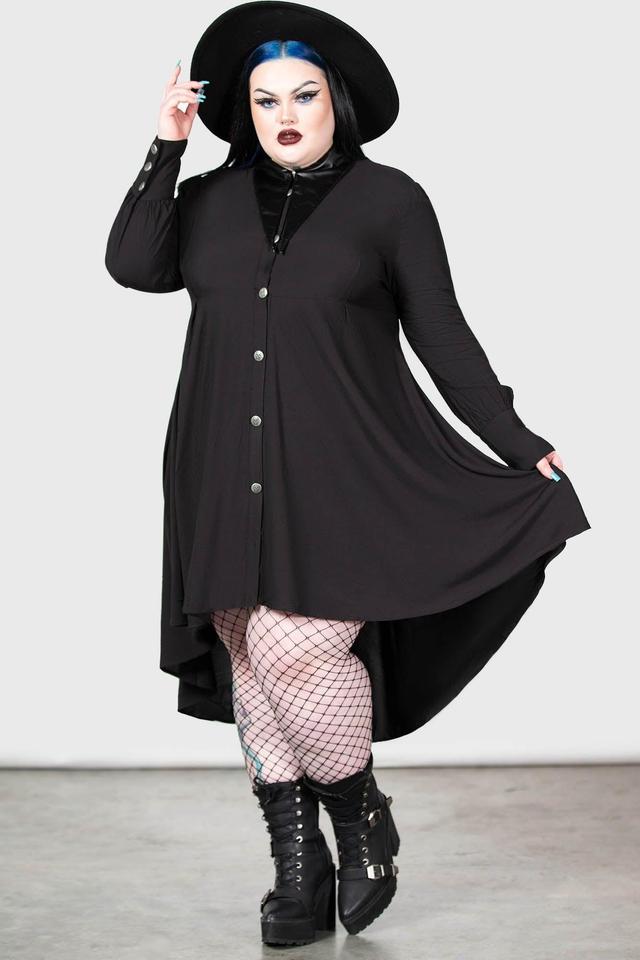 Heavens Below Shirt Dress [PLUS] Female Product Image