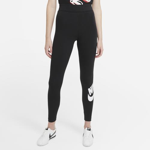 Nike Womens Nike Essential Leggings 2.0 - Womens Black/White product image