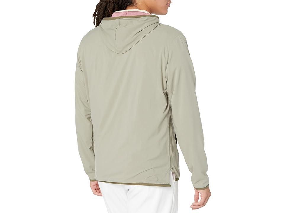 adidas Golf Go-To Lightweight Wind Hoodie (Silver Pebble) Men's Clothing Product Image