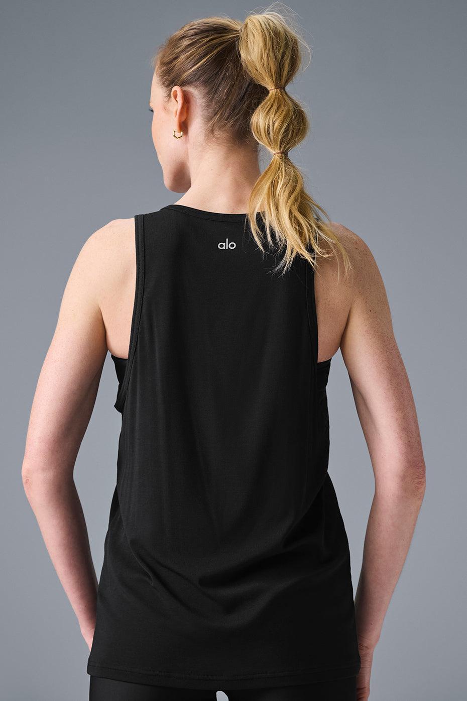 Everyday Modal Rib Tank - Black Female Product Image