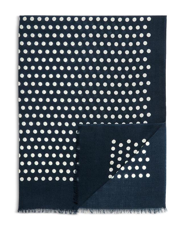 The Mens Store at Bloomingdales Dot Print Scarf - Exclusive Product Image