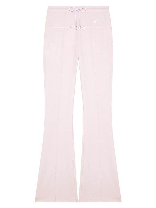 Womens Tracksuit Interlock Boot-Cut Pants Product Image