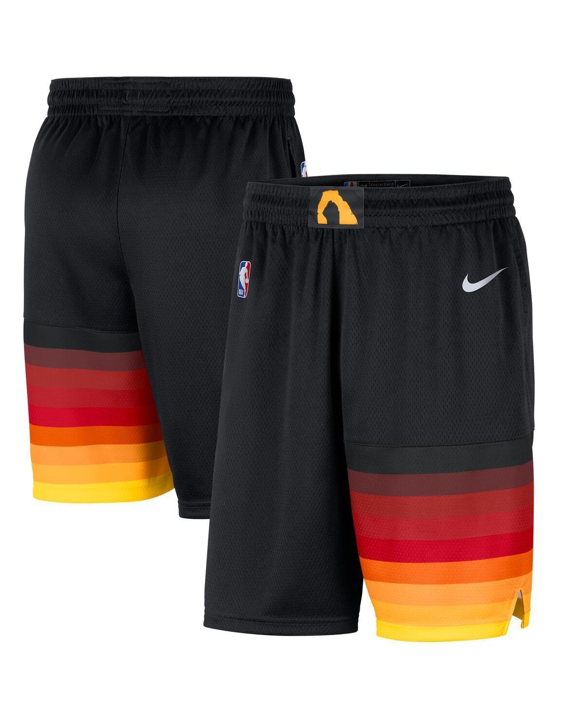 Mens Nike Black Utah Jazz 2020/21 City Edition Swingman Shorts product image