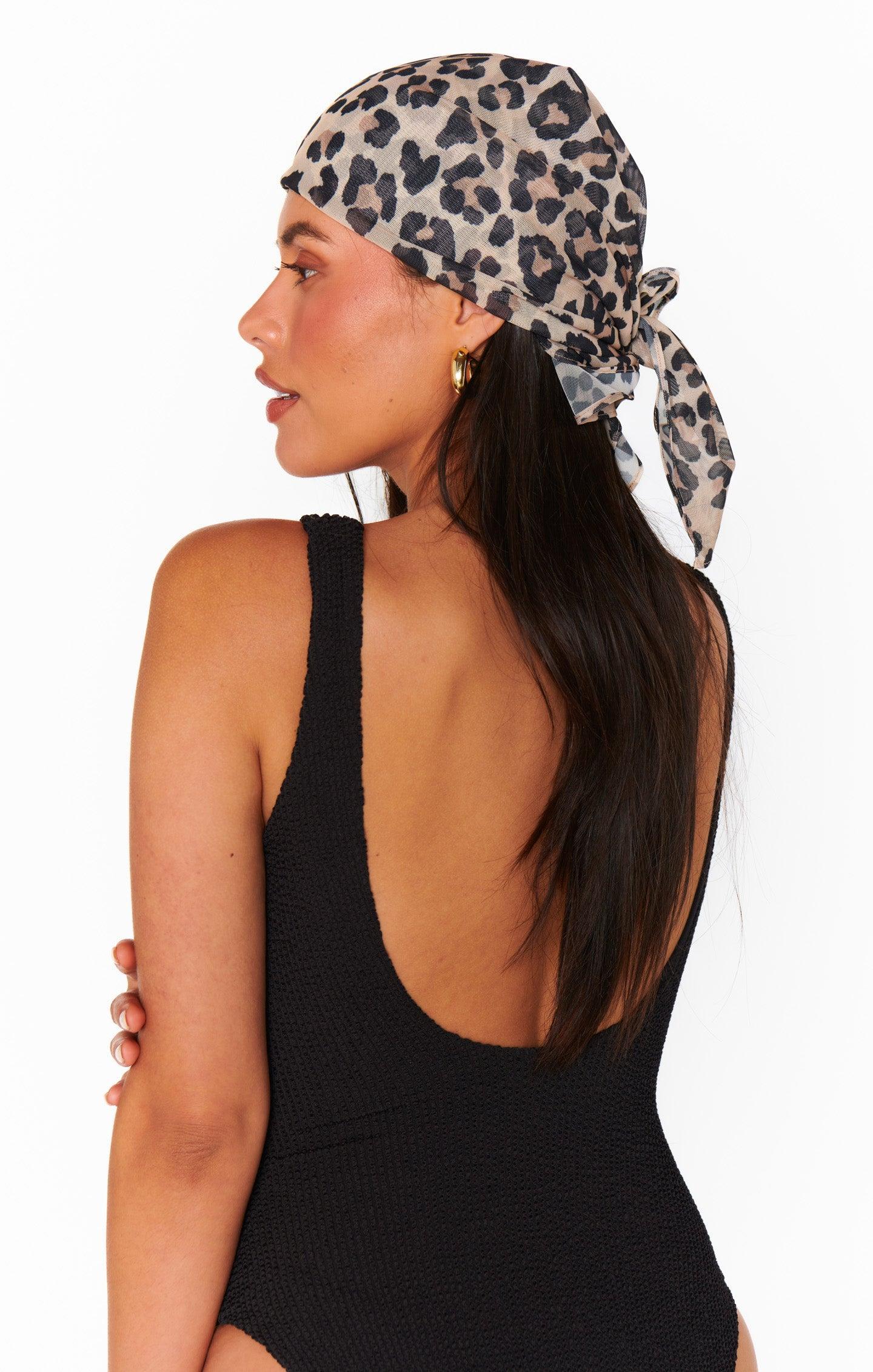 Jayde Scarf ~ Cheetah Mesh Product Image