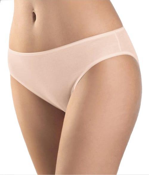 Womens Cotton Seamless High-Cut Full Brief Product Image