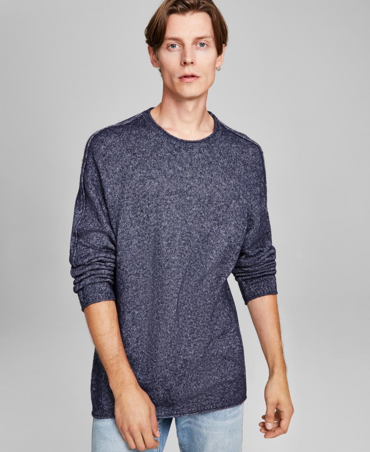 And Now This Mens Alternative Regular-Fit Stonewashed Crewneck Sweater, Created for Macys Product Image