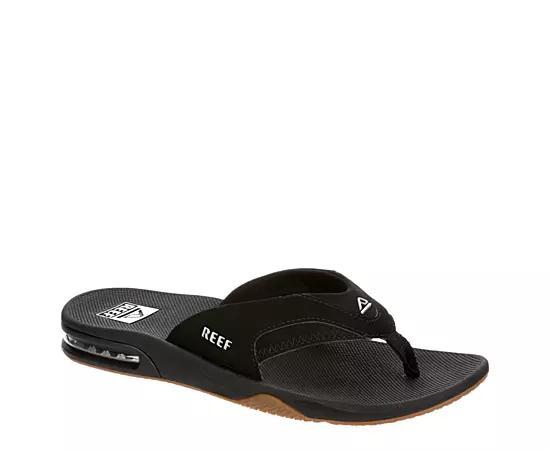 Reef Mens Fanning Thong Sandals with Bottle Opener Product Image