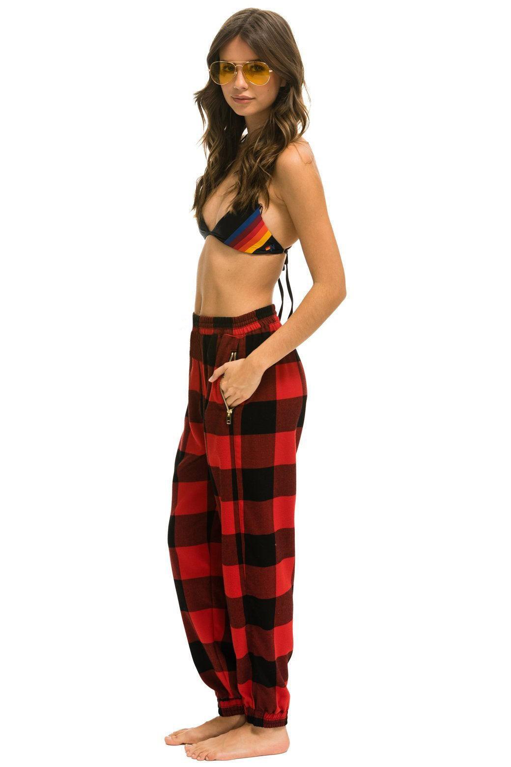 PLAID LODGE PANT - BUFFALO PLAID Female Product Image