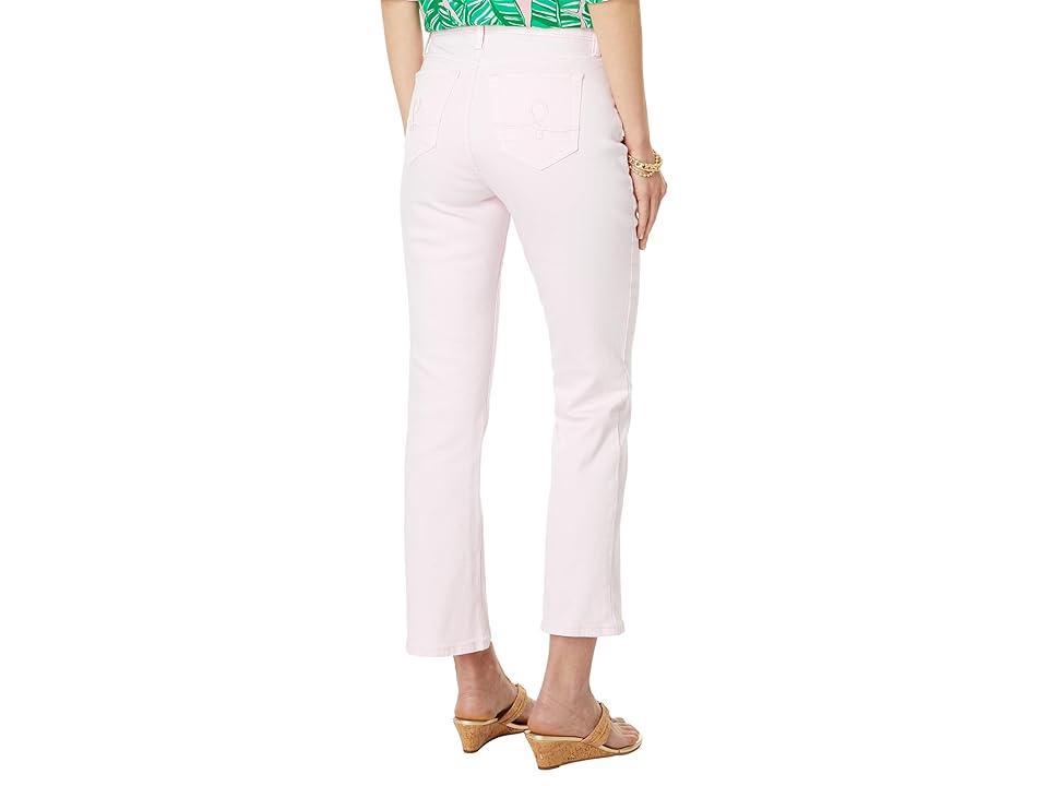 Lilly Pulitzer Annet High-Rise Crop Flare (Misty ) Women's Jeans Product Image