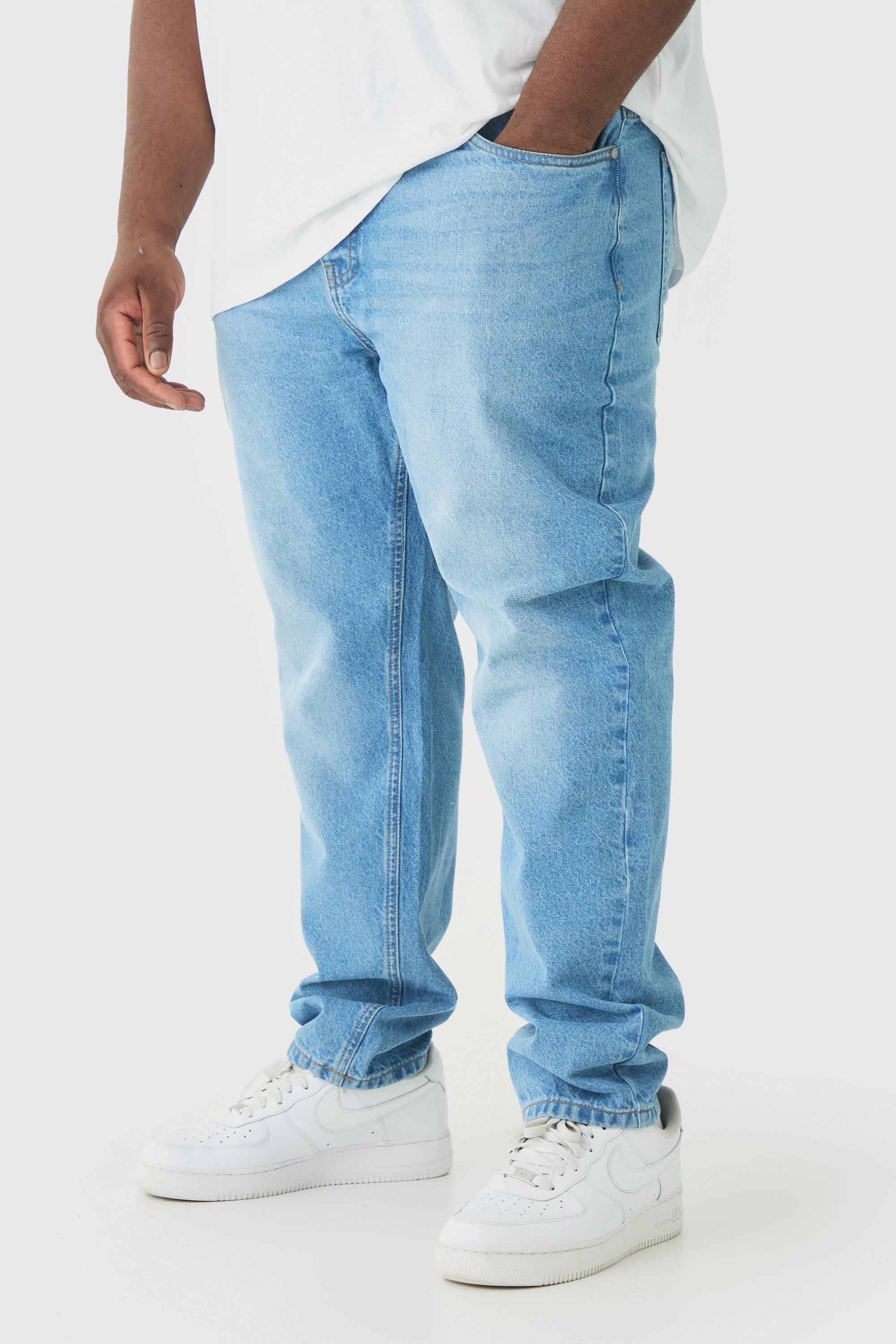 Plus Slim Rigid Jean | boohooMAN USA Product Image