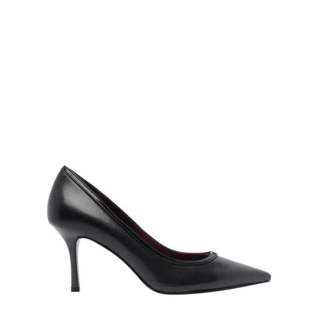 TORY BURCH Double T Buckle Pump 80mm In Black Product Image