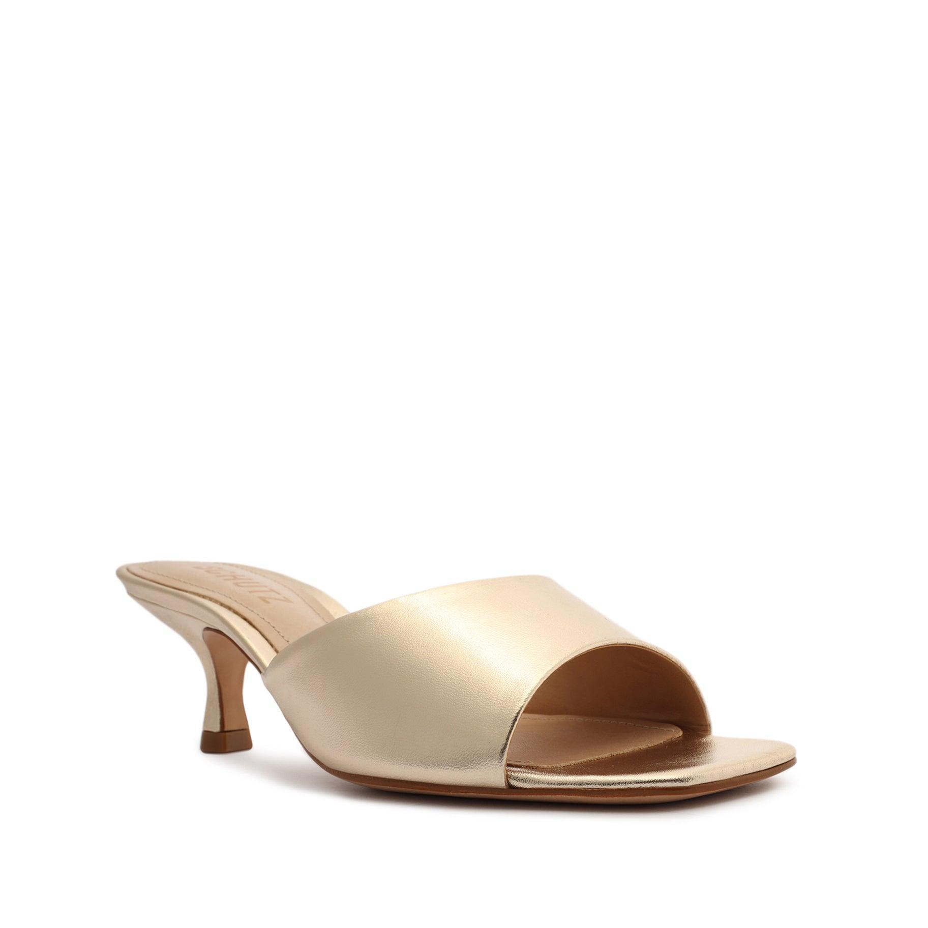 Dethalia Metallic Leather Sandal - 6.5 Platina Gold Metallic Leather Product Image