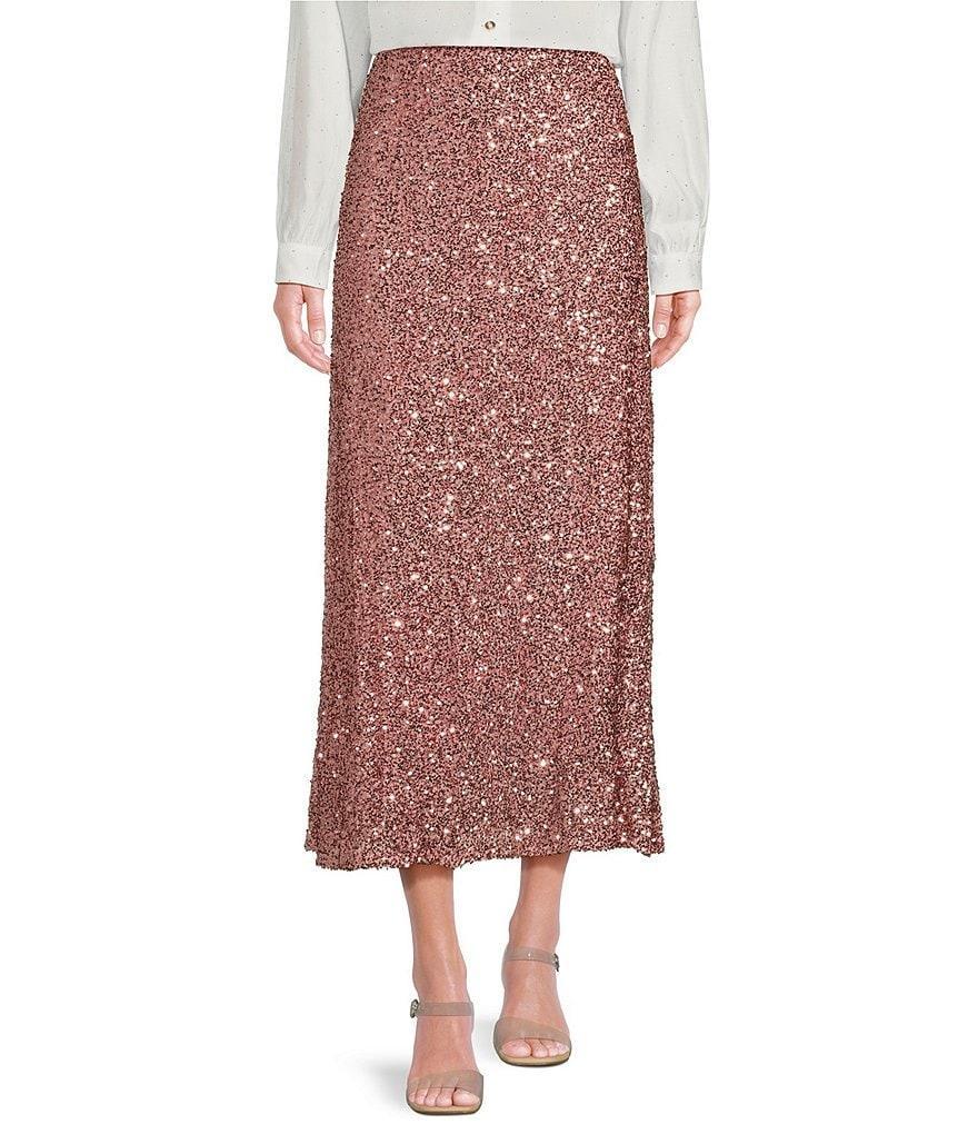 Never Fully Dressed Dorris Sequin Maxi Skirt Product Image