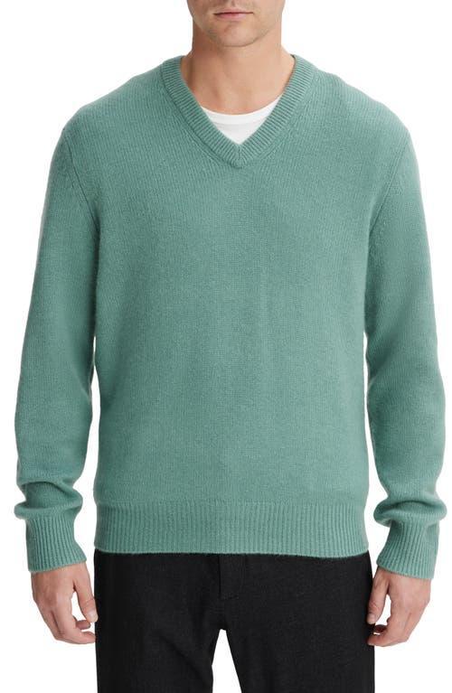 Mens V-Neck Cashmere Sweater Product Image