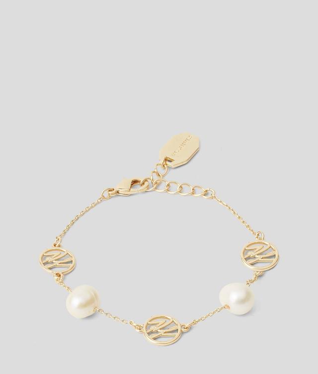 K/AUTOGRAPH PEARLS CHARM BRACELET Product Image