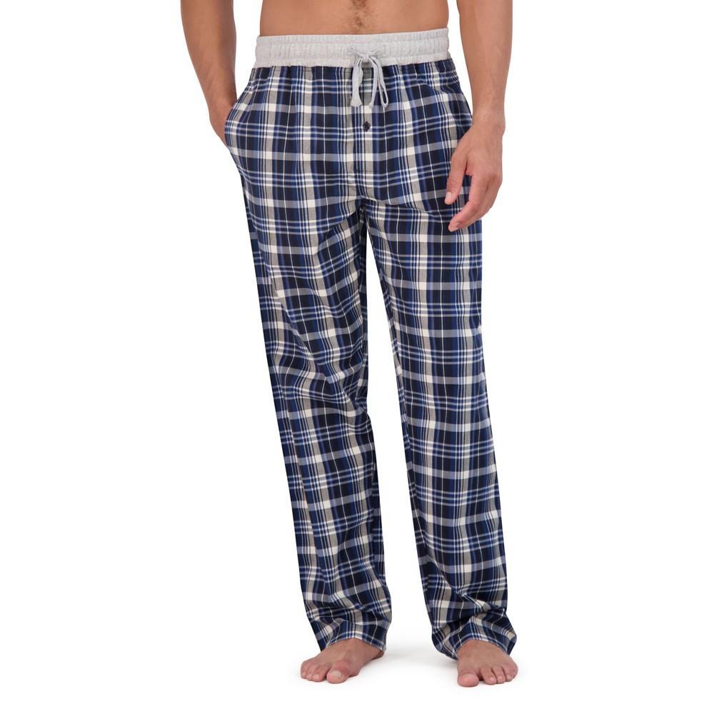 Hanes Premium Mens Plaid Stretch Woven Sleep Pajama Pants Product Image