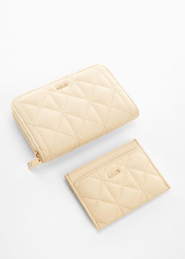 MANGO - Padded logo wallet - One size - Women Product Image