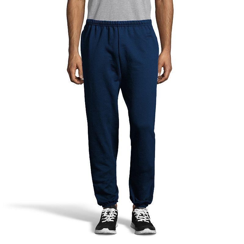 Hanes Sport Ultimate Mens Fleece Joggers, 32 Navy S Product Image