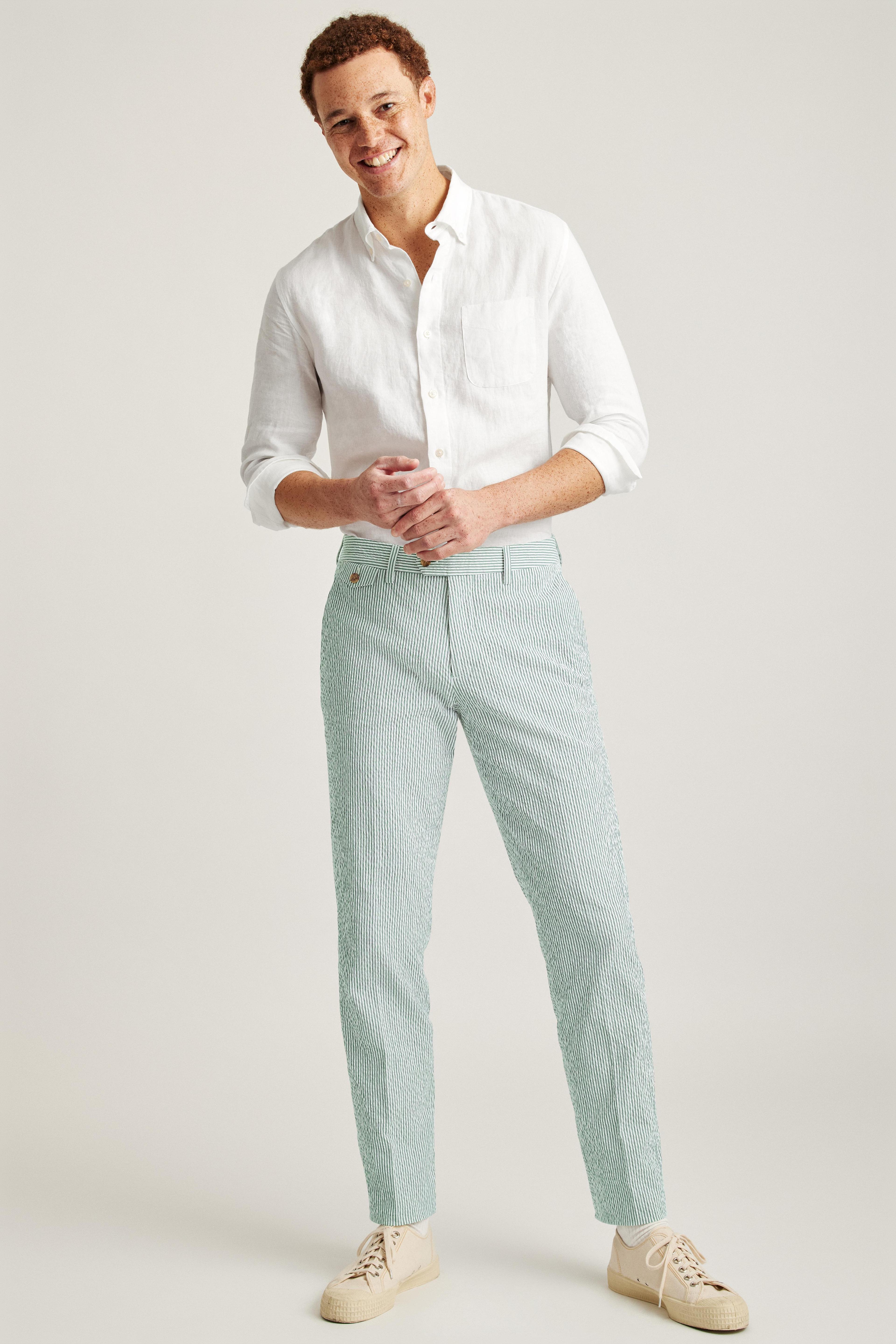 Jetsetter Italian Seersucker Dress Pant Product Image