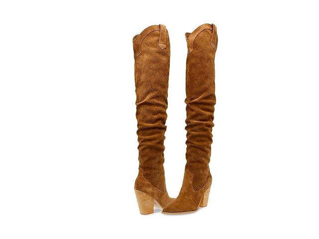 Steve Madden Landy (Chesnut Suede) Women's Boots Product Image