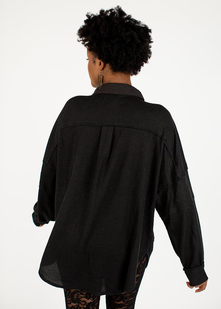 Sebrina Top in Black Product Image