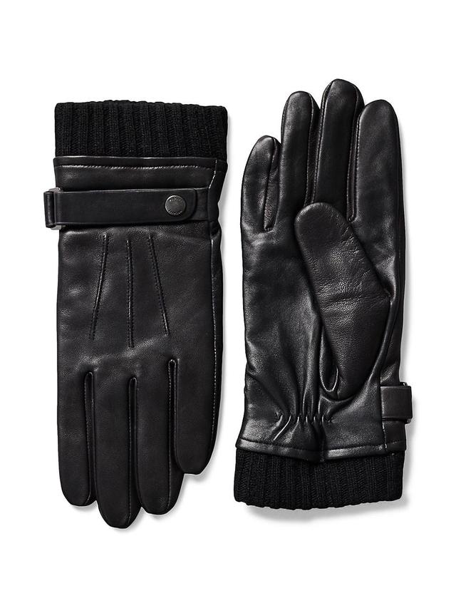 Mens Lambskin & Cashmere Gloves Product Image