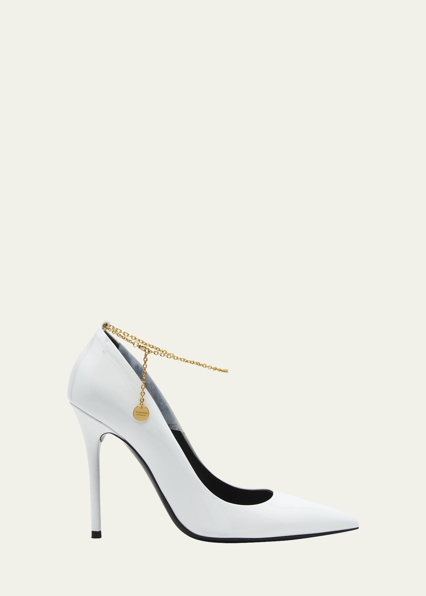 TOM FORD Chain Pointed Toe Pump Product Image