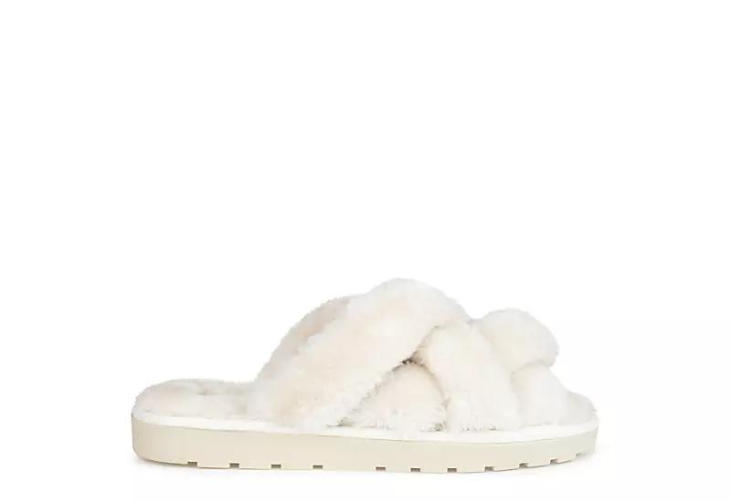 Journee Collection Womens Quiet Crisscross Slippers Product Image