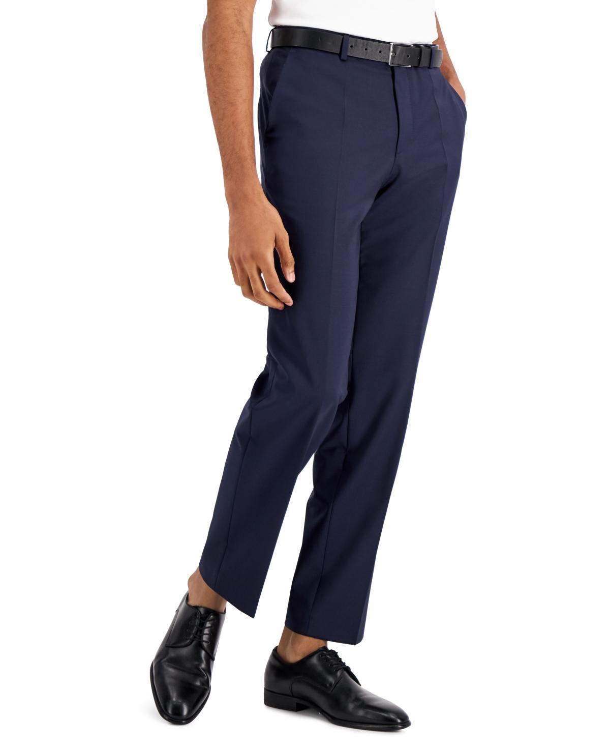 Hugo by Hugo Boss Mens Modern-Fit Wool Superflex Suit Separate Pants Product Image