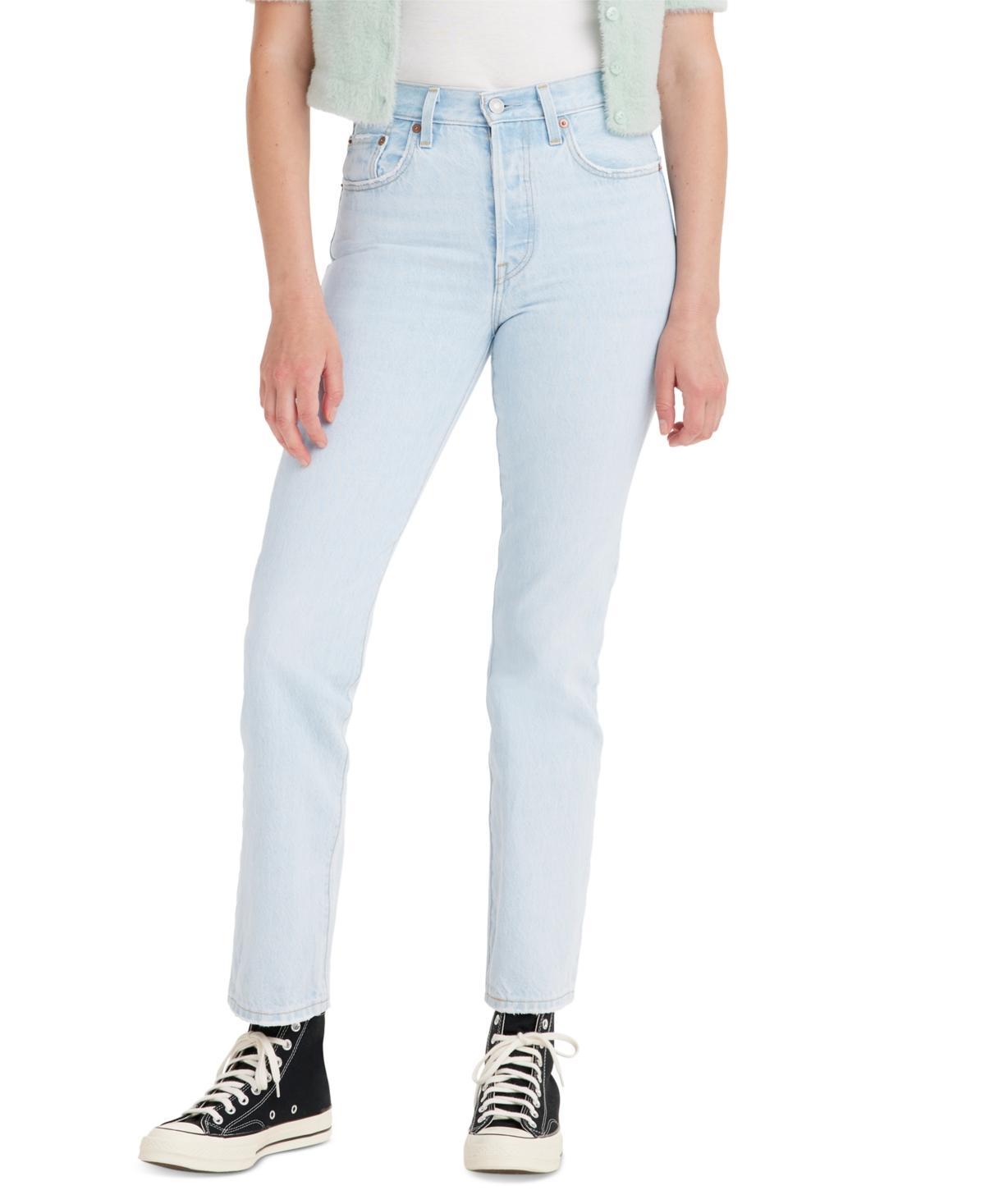 Women's 501 Original-Fit Straight-Leg Jeans Product Image