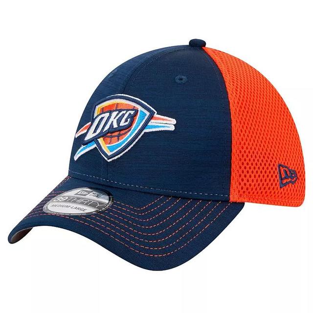 Mens New Era Oklahoma City Thunder Active Tech Neo Flex 39THIRTY Flex Hat Product Image