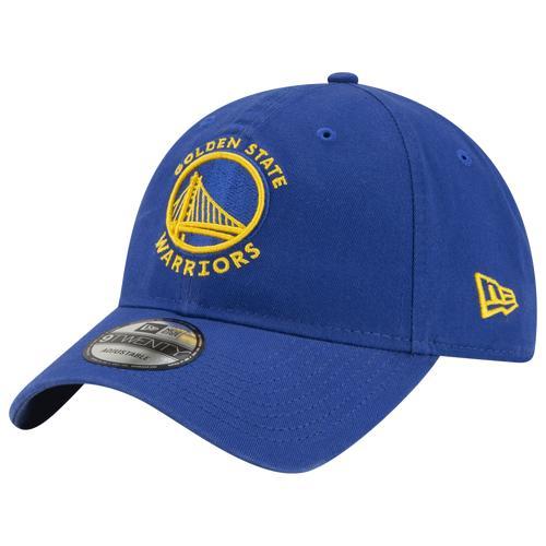 New Era Mens Golden State Warriors New Era Warriors Core Classics 2.0 Cap - Mens Blue Product Image