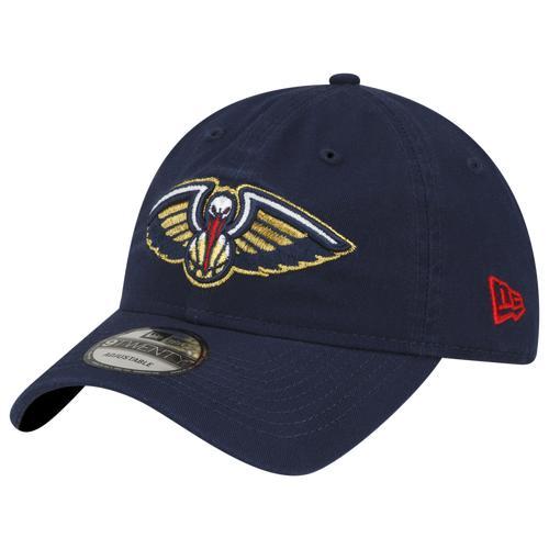 New Era Mens New Orleans Pelicans New Era Pelicans Core Classics 2.0 Cap - Mens Black/Black Product Image