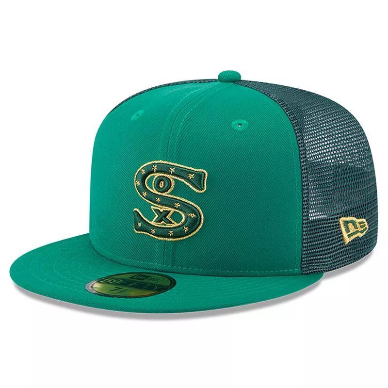 Mens New Era Kelly Chicago White Sox 2023 St. Patricks Day 59FIFTY Fitted Hat Product Image