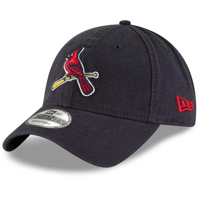 Mens Navy St. Louis Cardinals Fashion Core Classic 9TWENTY Adjustable Hat Product Image