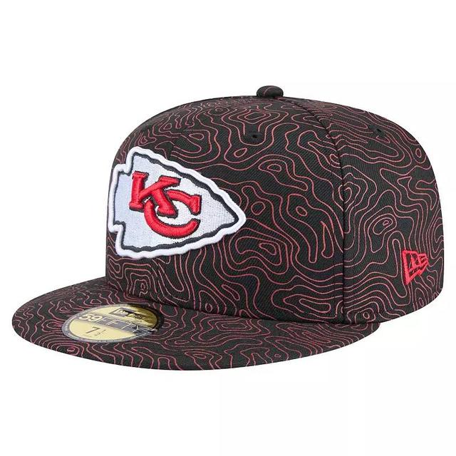 Mens New Era Kansas City Chiefs Geo 59FIFTY Fitted Hat Product Image