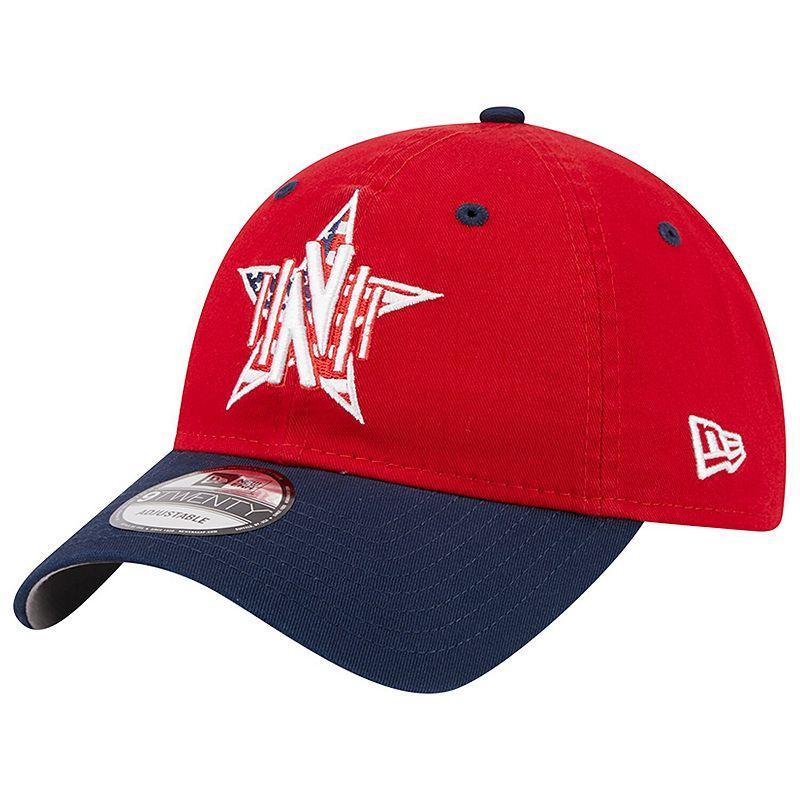 Mens New Era Red Nashville SC Americana 9TWENTY Adjustable Hat Product Image