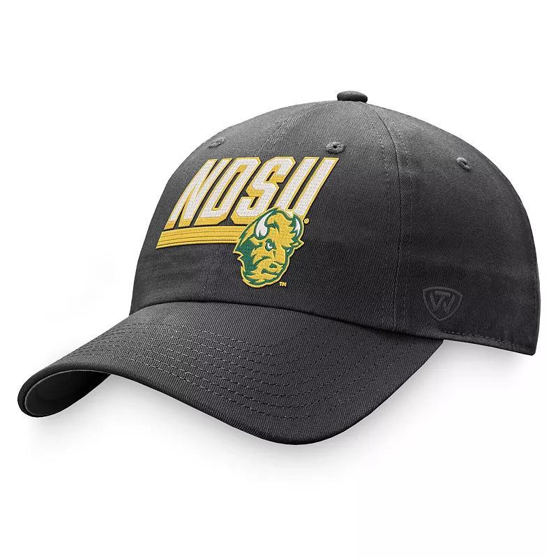 Mens Top of the World Green NDSU Bison Slice Adjustable Hat Product Image