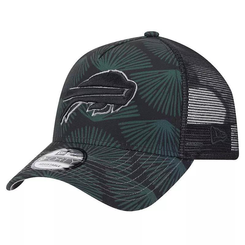 Mens New Era Buffalo Bills Agave Trucker 9FORTY Adjustable Hat Product Image