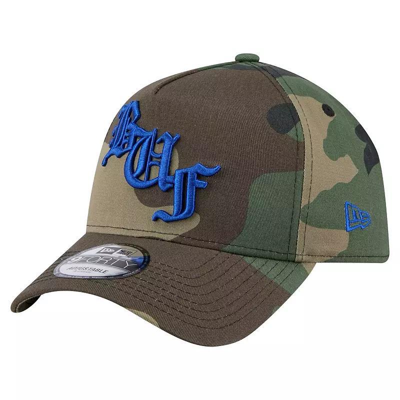 Mens New Era Camo Buffalo Bills Mystic Camo A-Frame 9FORTY Adjustable Hat Product Image