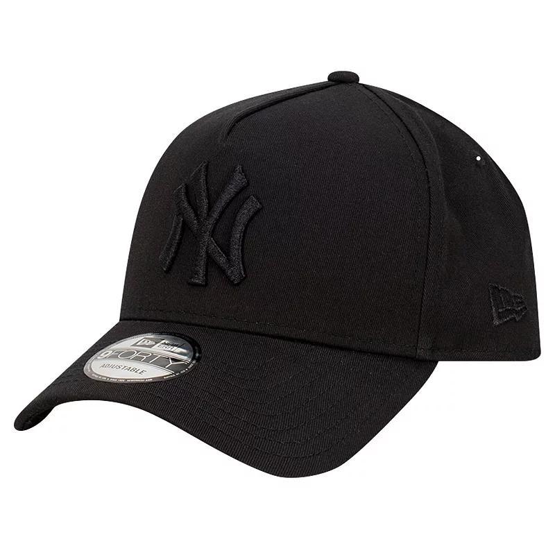 Mens New Era New York Yankees A-Frame 9FORTY Adjustable Hat Product Image