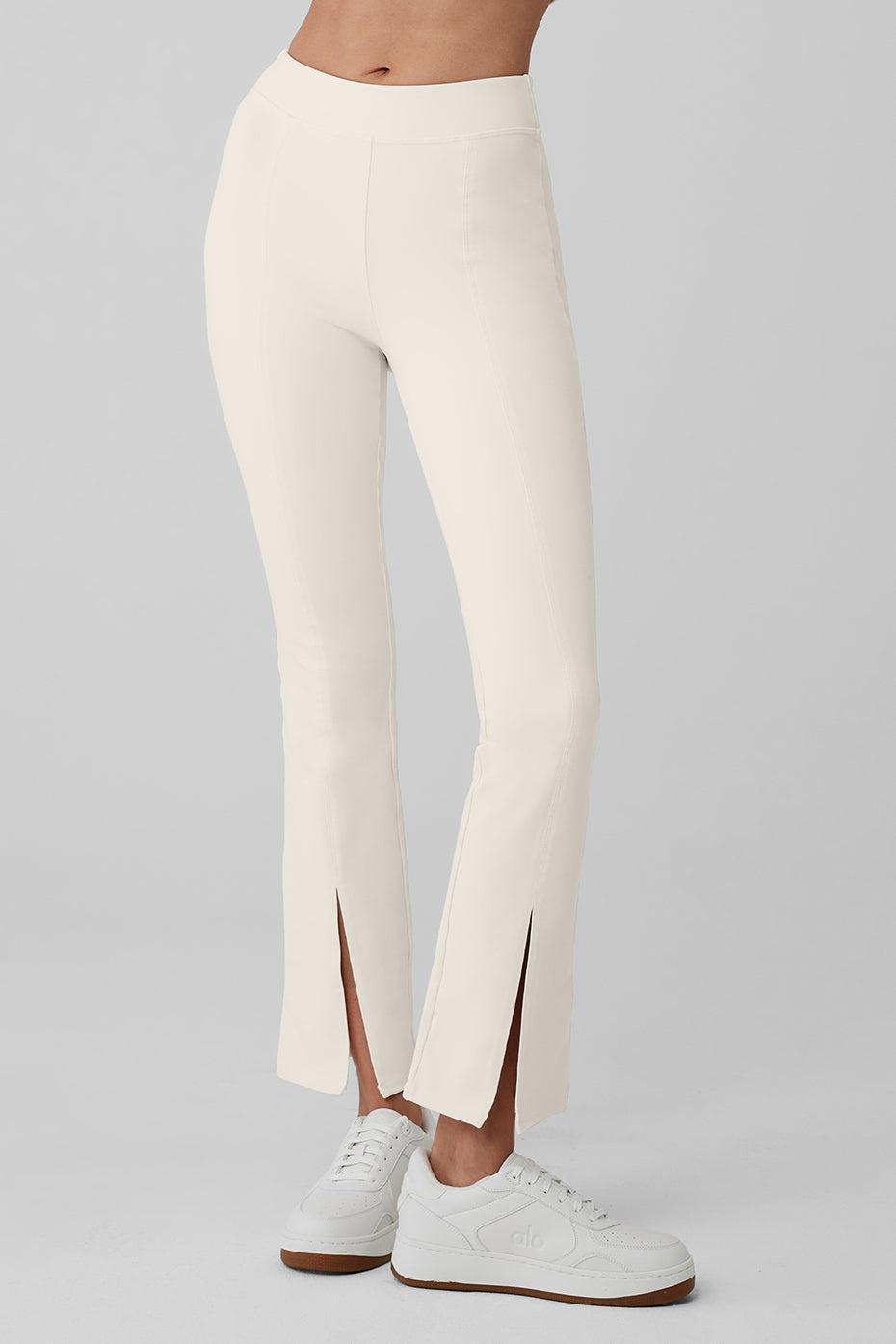 Airbrush High-Waist 7/8 Flutter Legging - Ivory Female Product Image