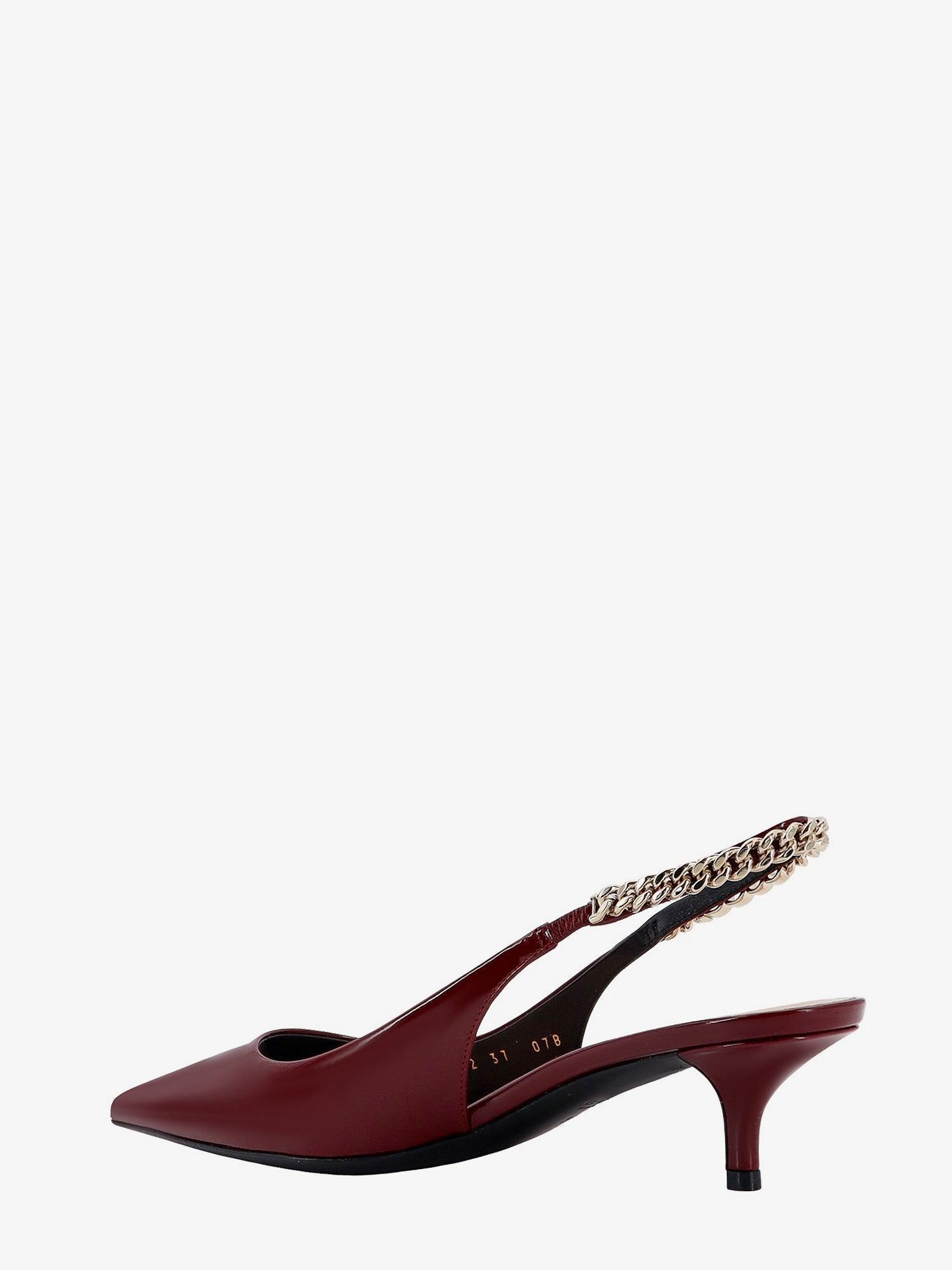 Patent Leather Slingback In Red Product Image