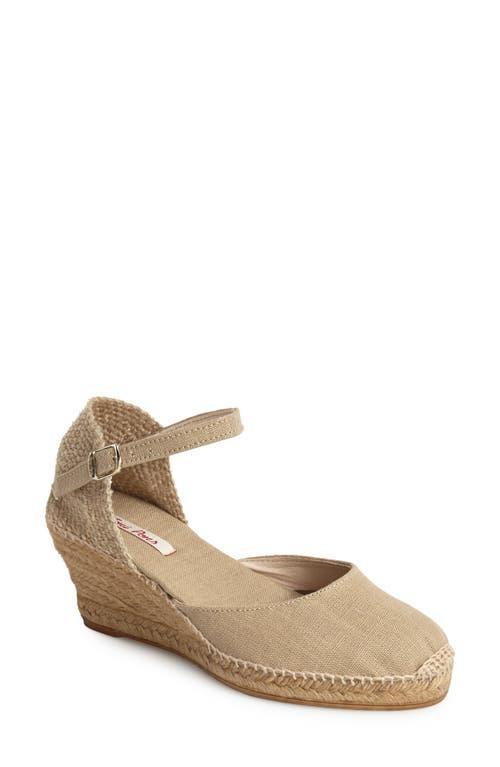 Toni Pons Caldes Linen Wedge Sandal Product Image