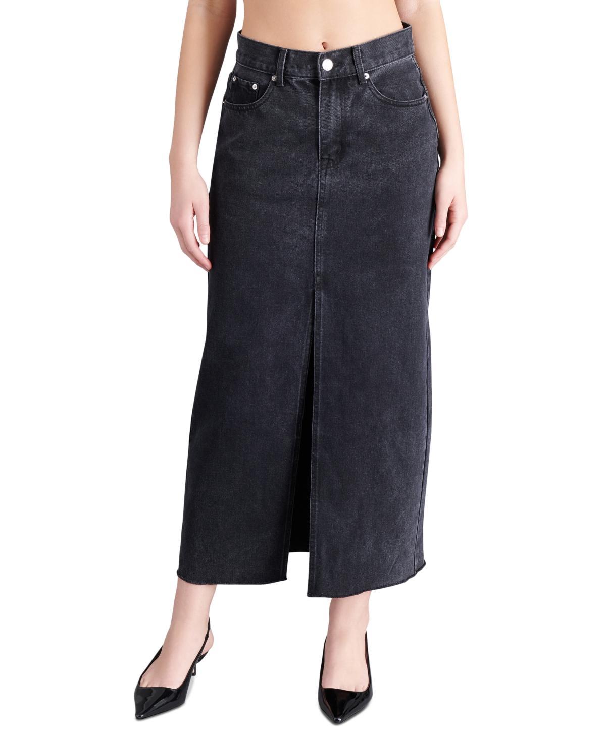 Steve Madden Avani Denim Skirt Size 0, 10, 2, 4, 8. Product Image