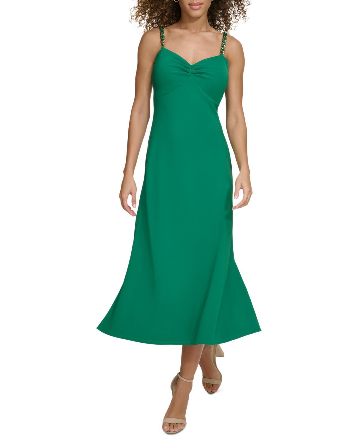 Siena Womens Chain-Trim Midi Dress Product Image