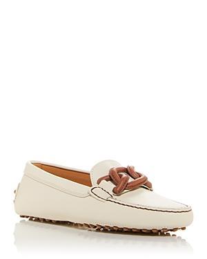 Tods Womens Catena Gommino Moc Toe Driver Loafers Product Image